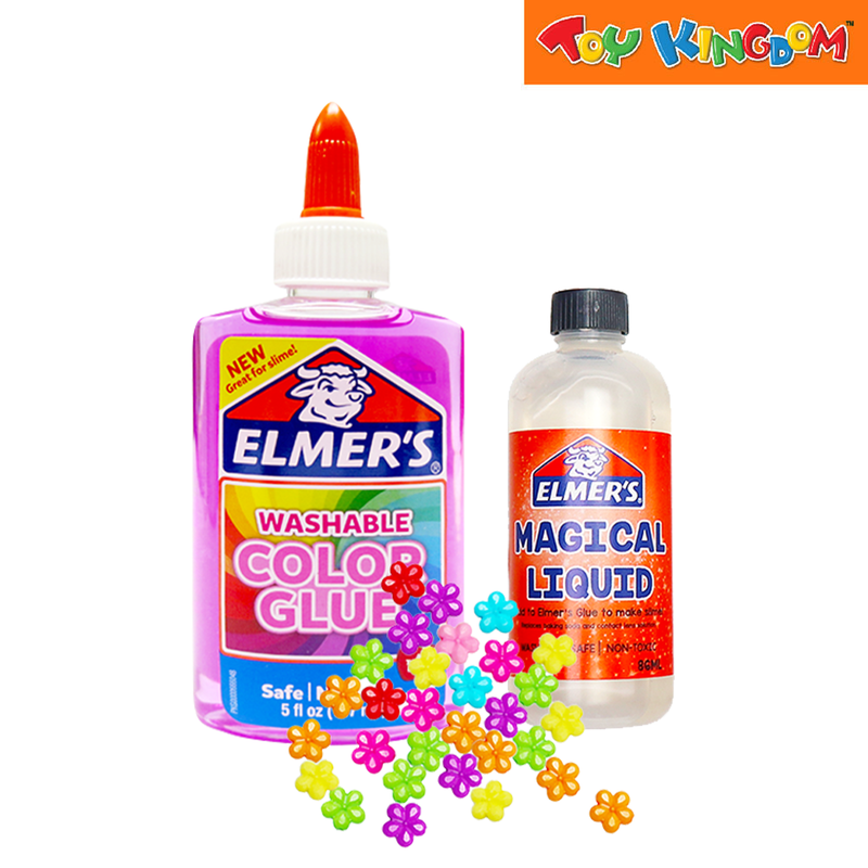 Elmer's Slime Time! Pink Fancy Slime Kit