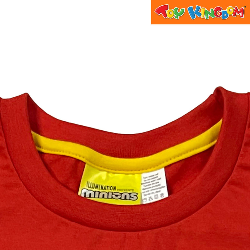 Minions Eat Sleep Game Red T-Shirt