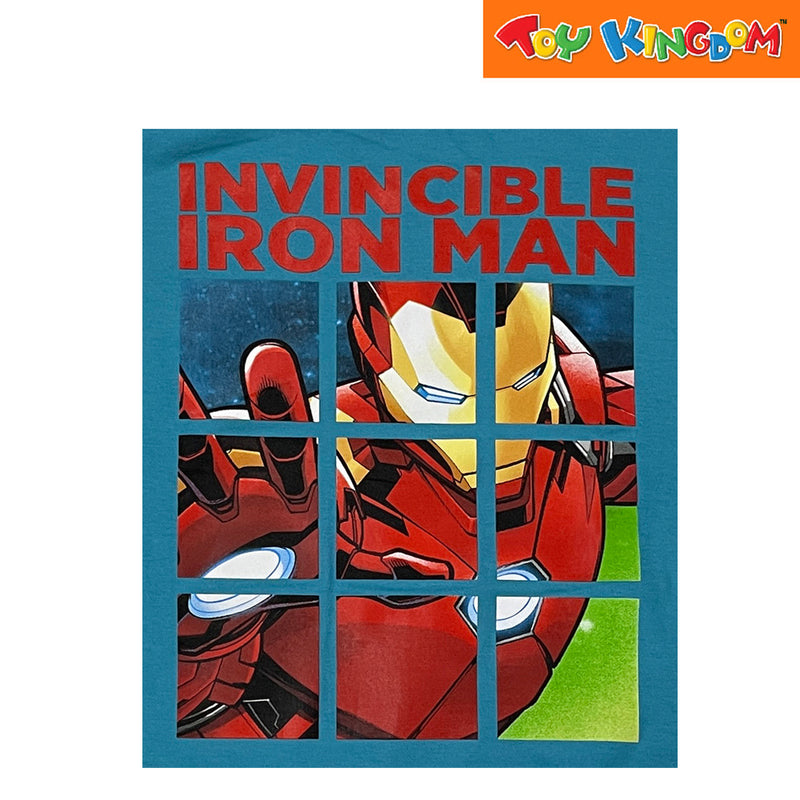 Marvel Avengers Iron The Invincible PNB Blue T-Shirt