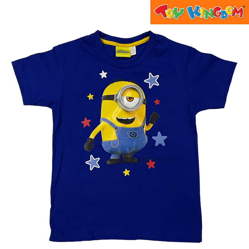 Minions Stuart Is A Star Blue T-Shirt