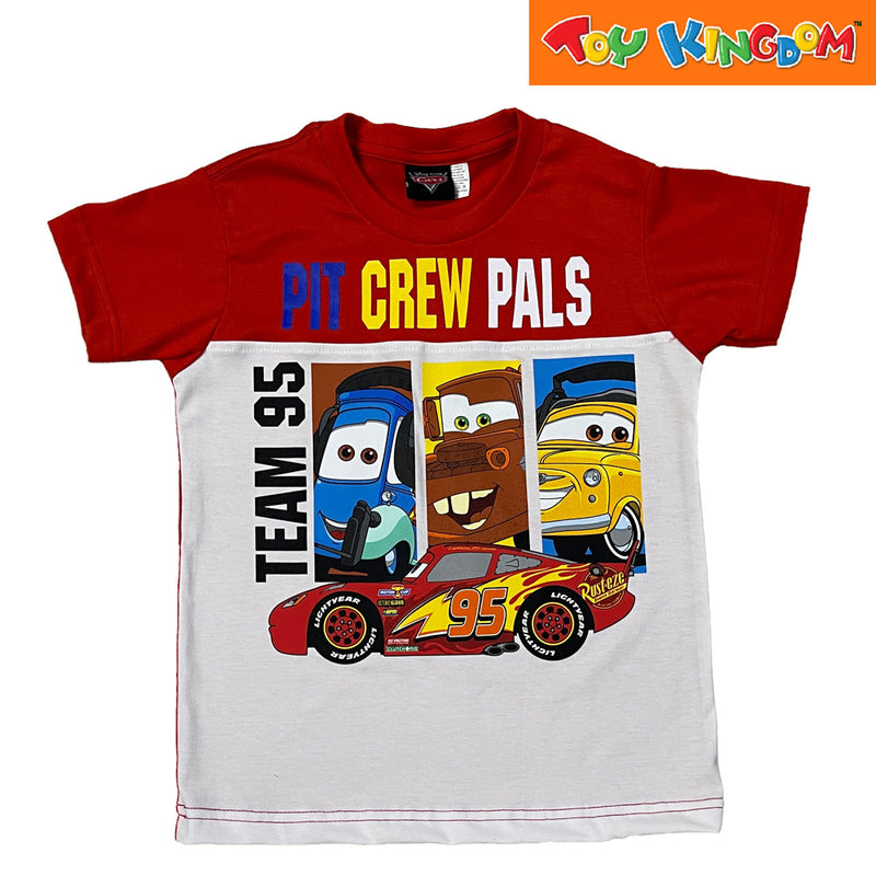 Disney Cars Pit Crew Pals Red T-Shirt
