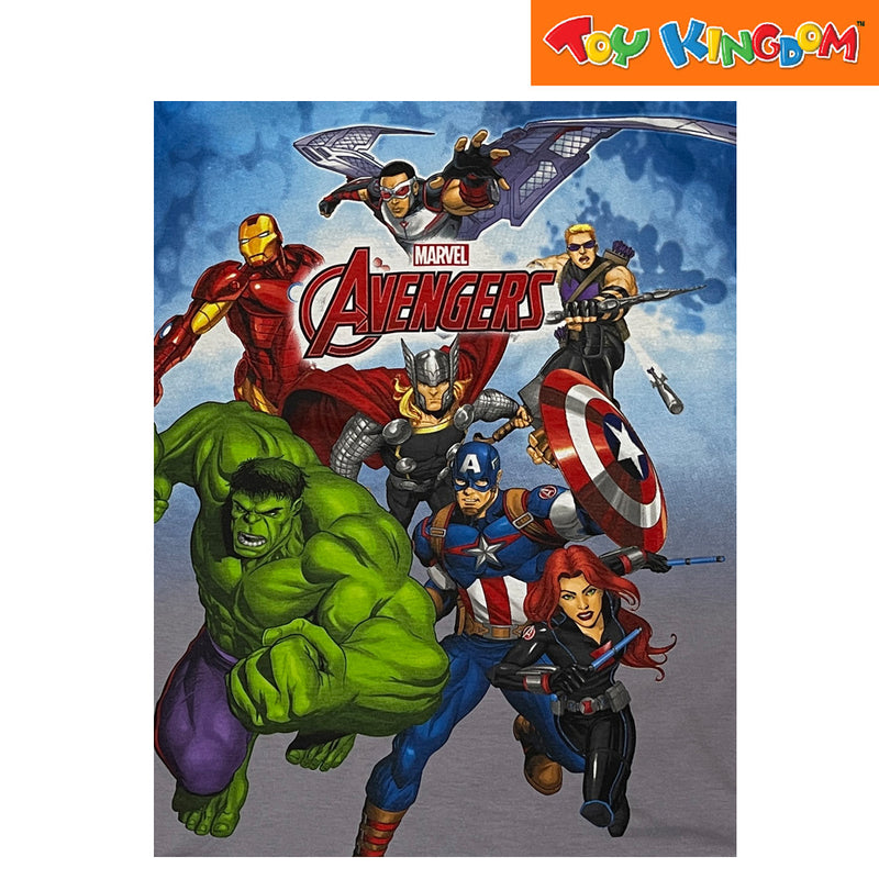 Marvel Avengers Heroes Squadron Gray T-Shirt