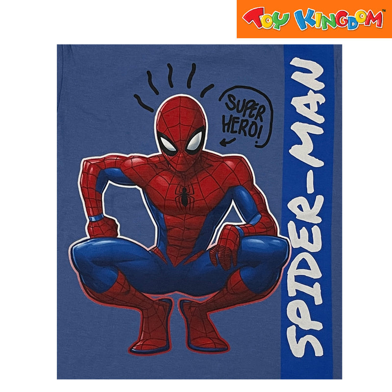 Marvel Spider-Man Super Hero Blue T-Shirt