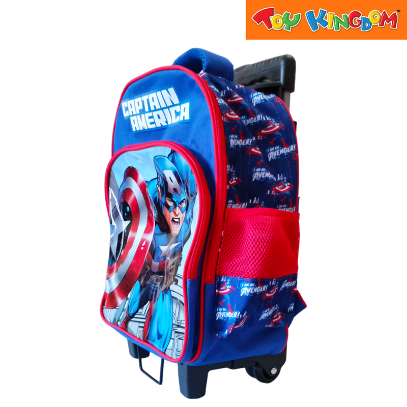 Marvel Avengers Captain America Blue 14 inch Backpack Trolley Set