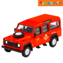 Mini GT Land Rover Defender 110 UK Royal Mail Post Bus (RHD) 1:64 Die-cast