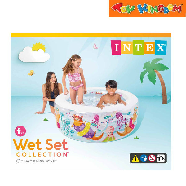 Intex Wet Set Collection 60 x 22 inch Swimming Pool Toy Kingdom