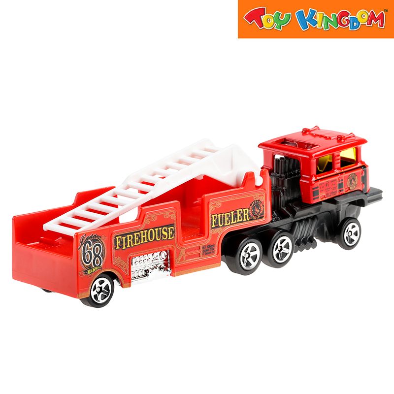 Hot Wheels Firehouse Fueler Track Truck