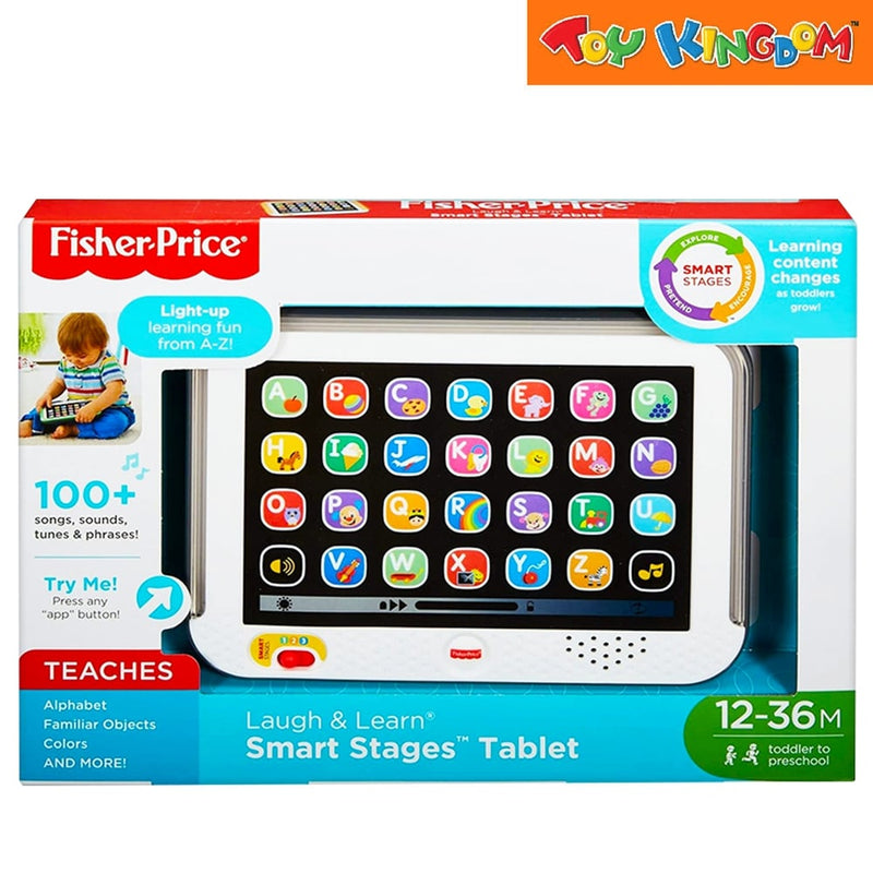 Fisher-Price Laugh & Learn Smart Stages Tablet Grey