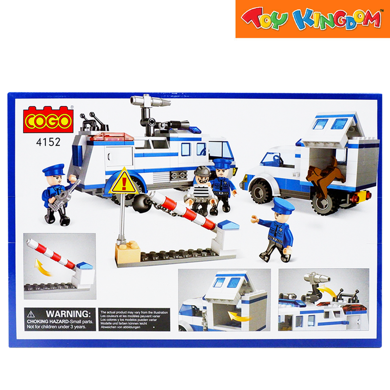 Cogo Police Capturer 368 pcs Building Blocks