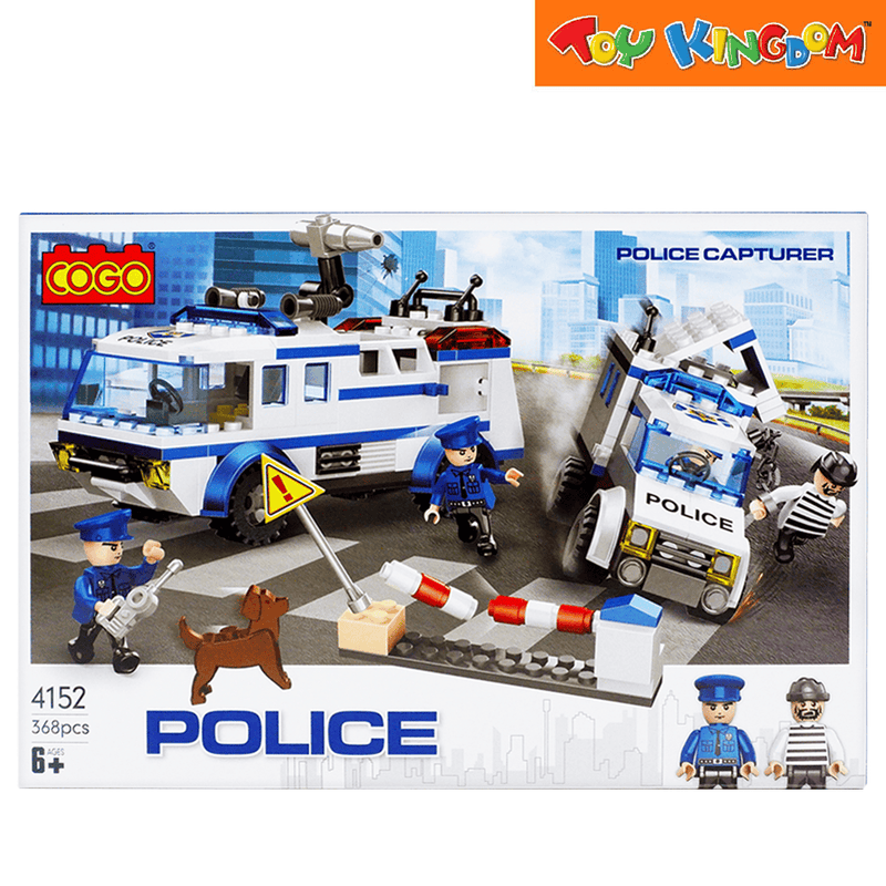 Cogo Police Capturer 368 pcs Building Blocks