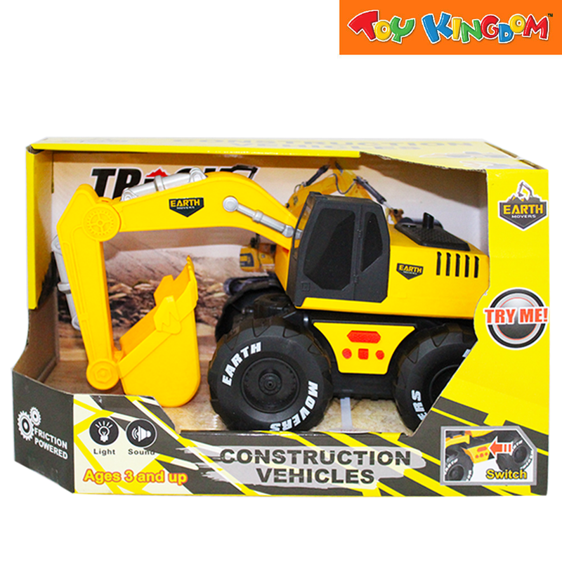 Earth Movers Excavator Construction Vehicle