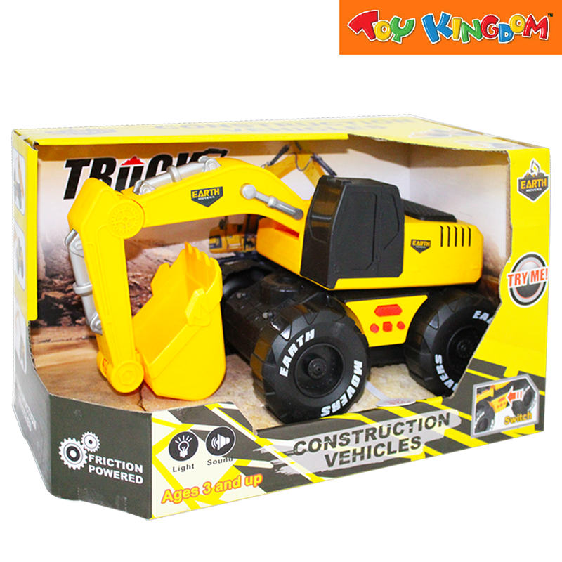 Earth Movers Excavator Construction Vehicle