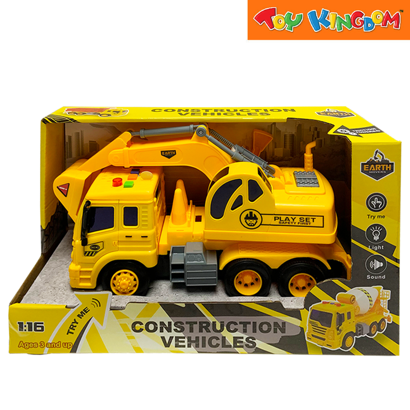 Earth Movers Excavator Construction Vehicle