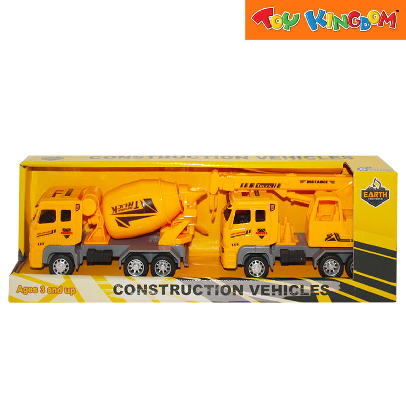 Earth Movers Mixer & Crane Construction Vehicles