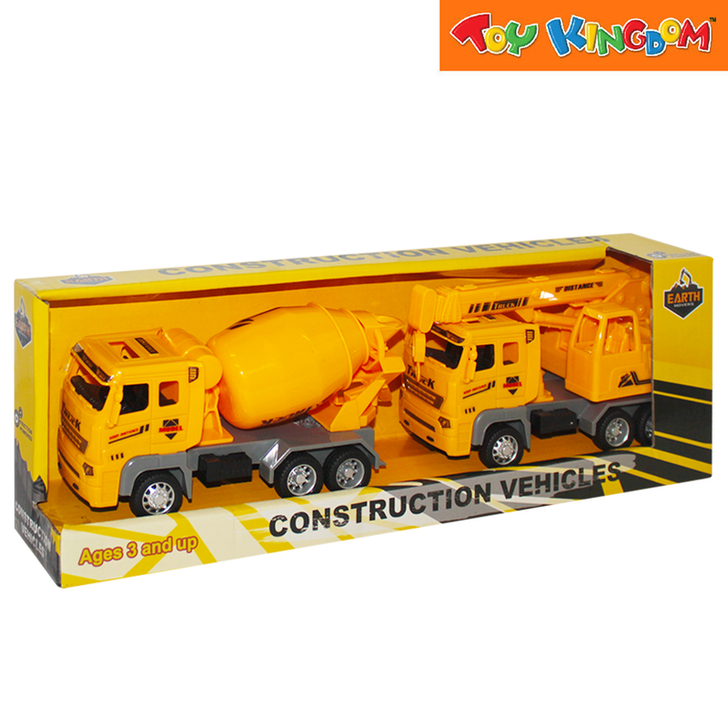 Earth Movers Mixer & Crane Construction Vehicles