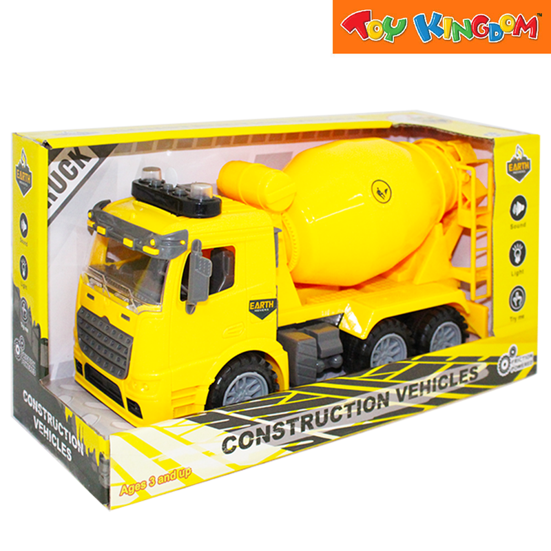 Earth Movers Mixer Construction Vehicle