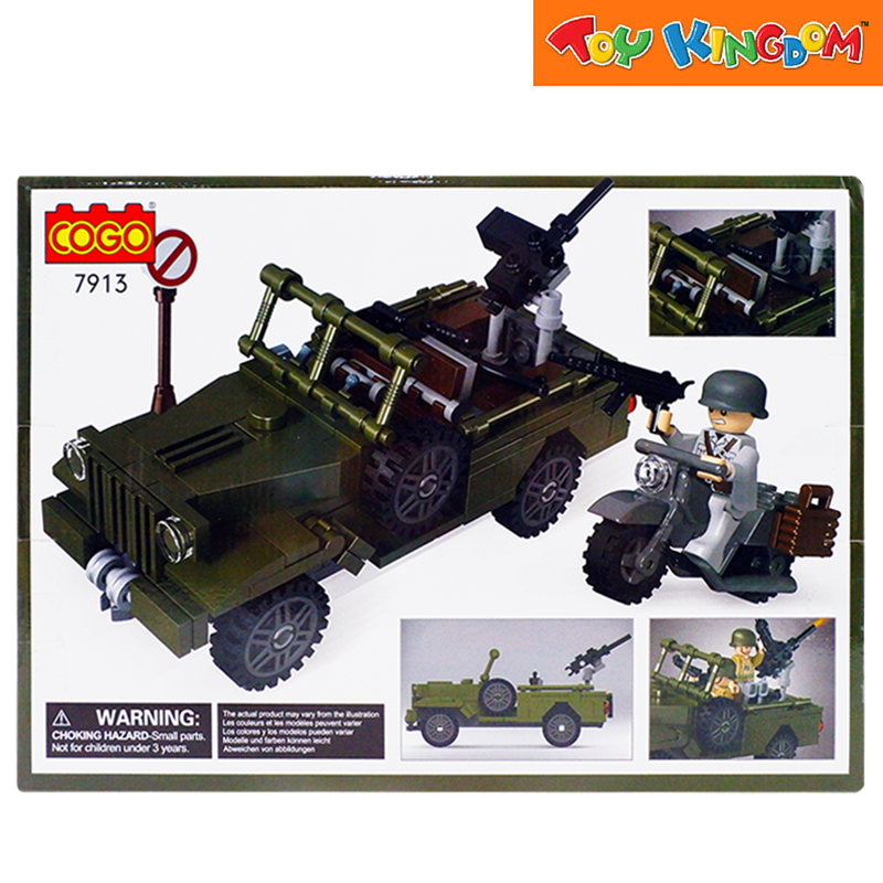 Cogo Dodge Jeep Military 251pcs Building Blocks