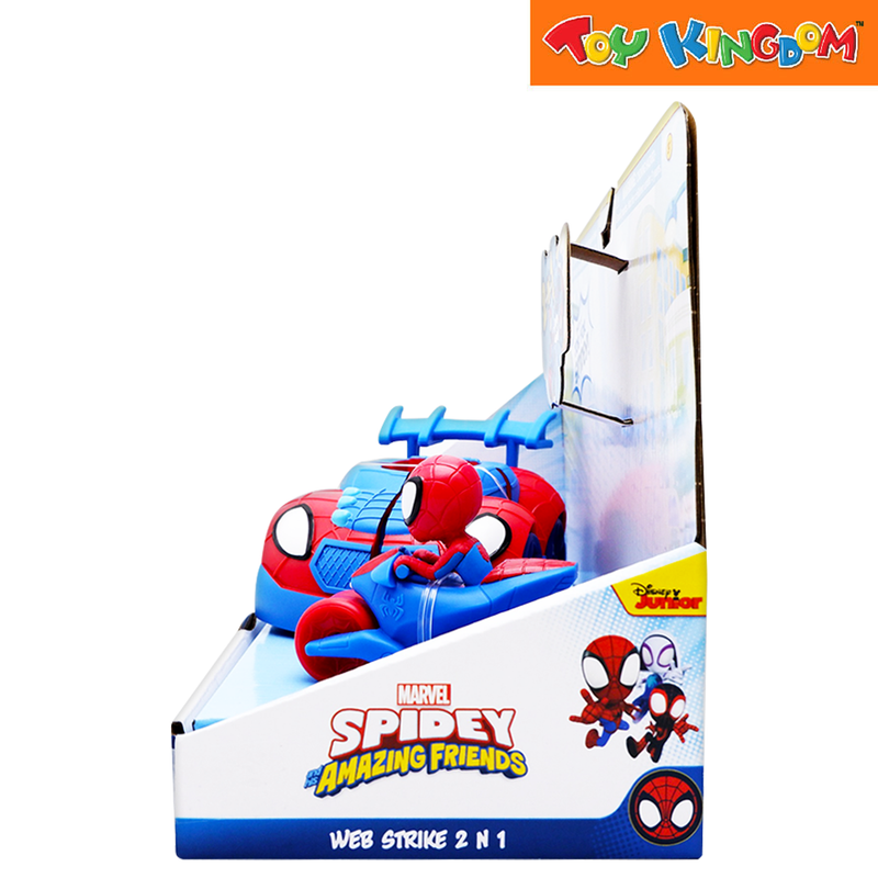 Disney Jr. Marvel Spidey and His Amazing Friends 2in1 Web Strike Vehicles