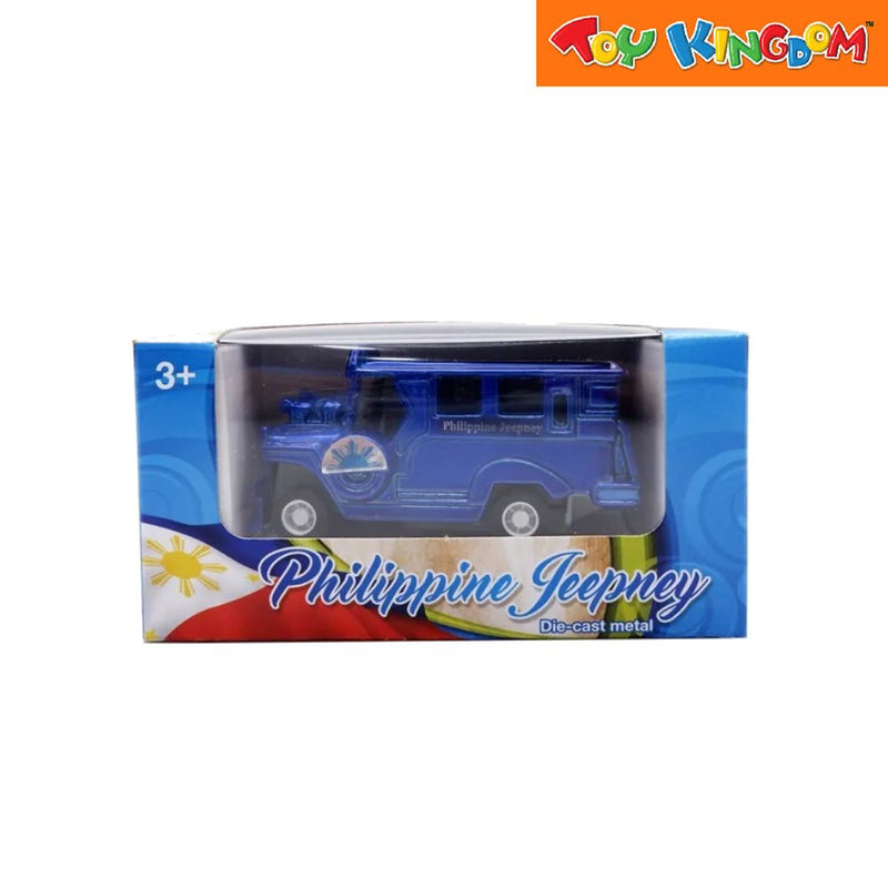 Craft Philippine Jeepney Blue Die-cast Vehicle
