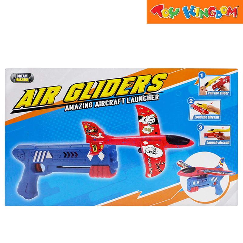 Dream Machine Air Gliders Blue Aircraft Launcher