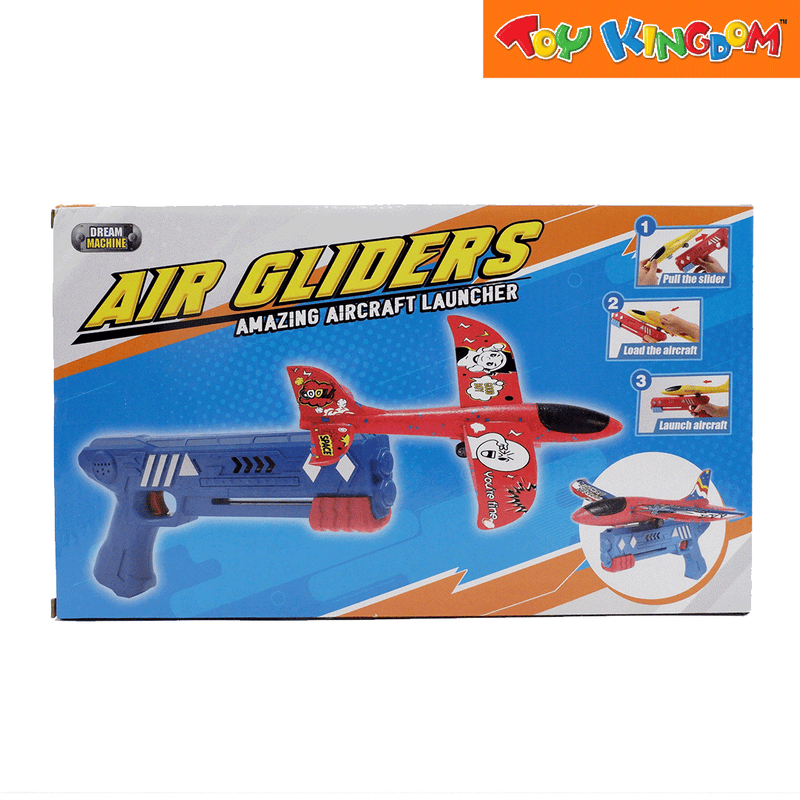 Dream Machine Air Gliders Red Aircraft Launcher
