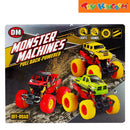 Dream Machine Monster Machine Green Pull-back Powered Vehicle