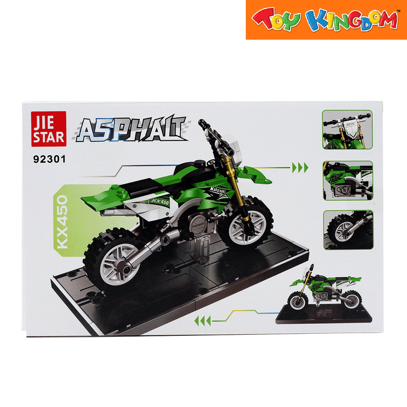 Jie Star Blocks Asphalt KX450 229 Pcs Building Set