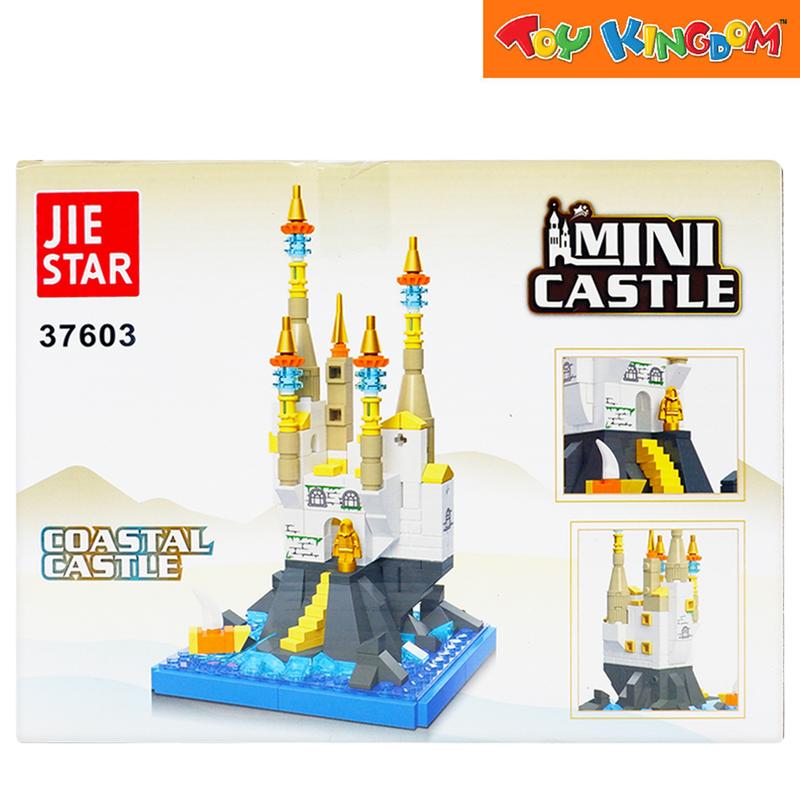 Jie Star Blocks Mini Castle Coastal Castle 233 pcs Building Set