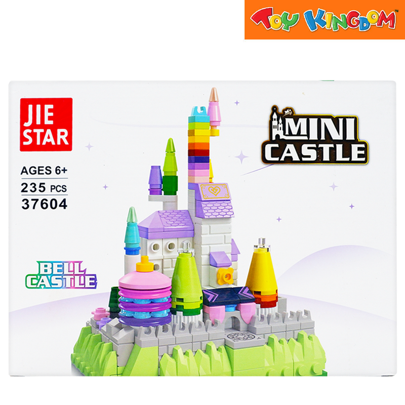 Jie Star Blocks Mini Castle Bell Castle 235 pcs Building Set