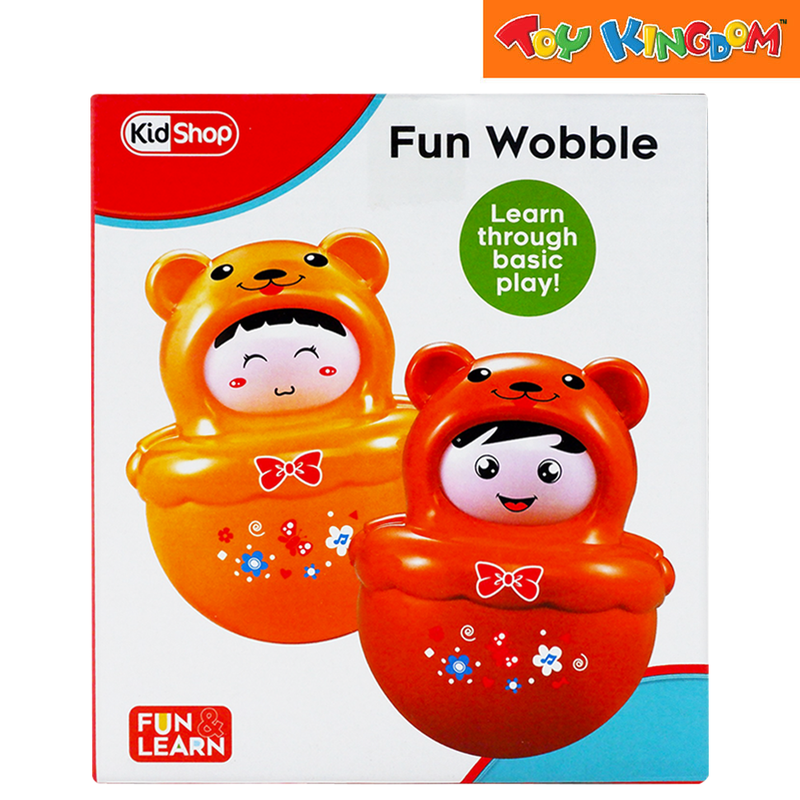 KidShop Fun 'n Learn Orange Fun Wooble