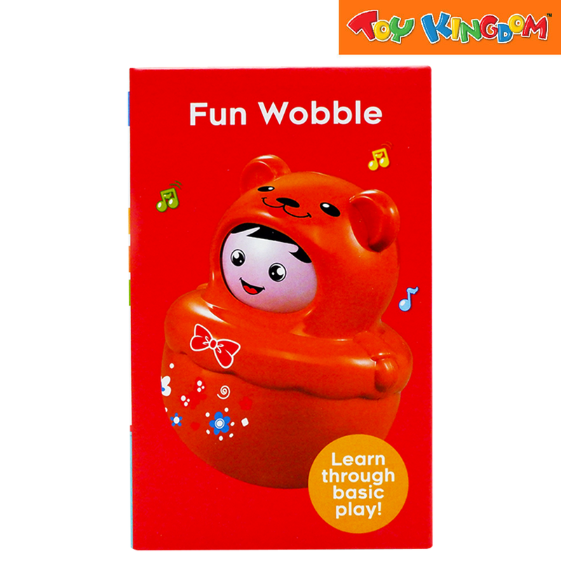 KidShop Fun 'n Learn Orange Fun Wooble