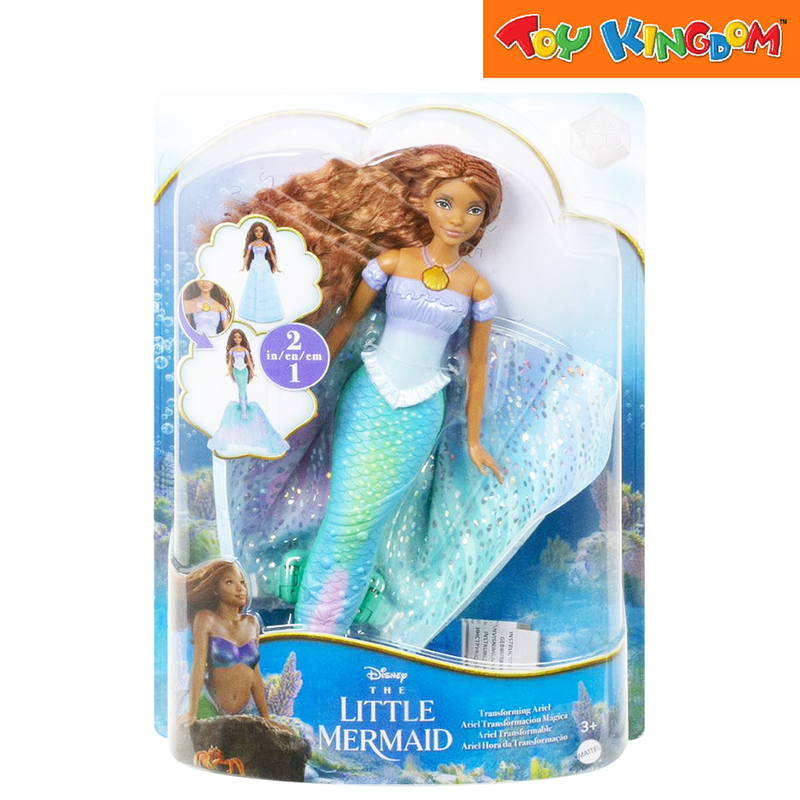 Disney Princess The Little Mermaid Movie Transforming Ariel Doll