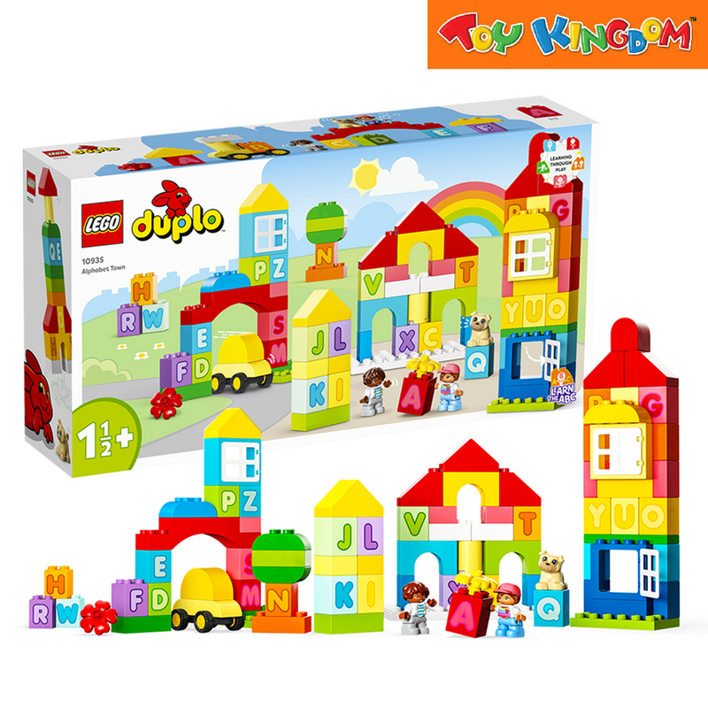 Lego 10935 Duplo Alphabet Town 87 pcs Building Blocks