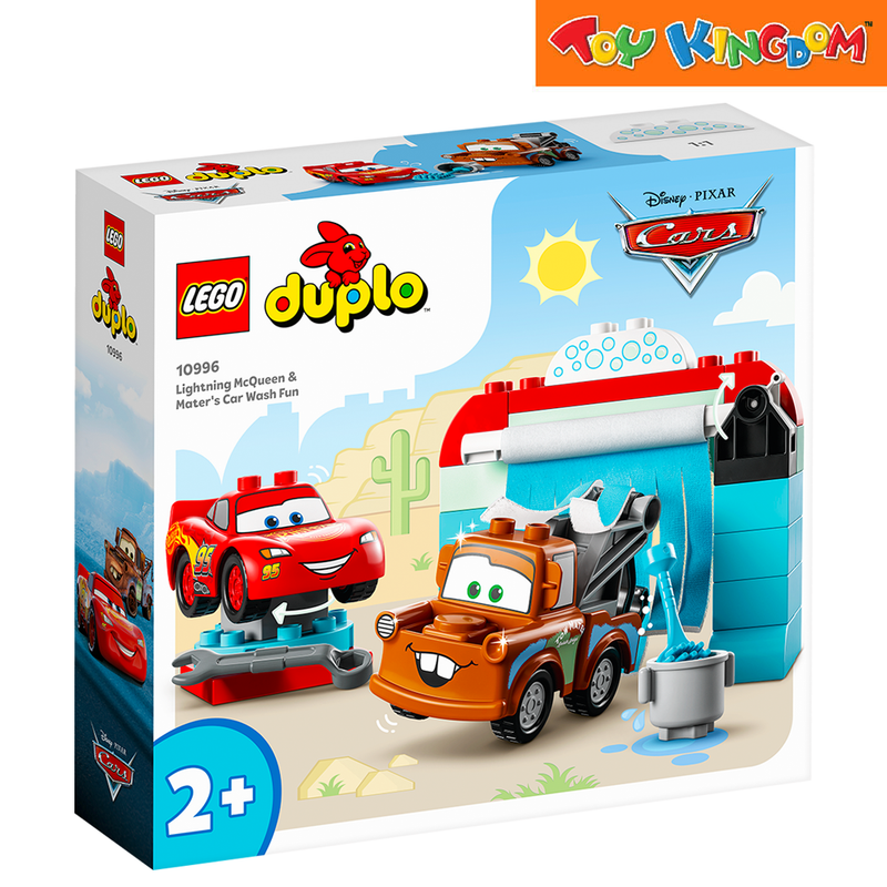 Lego 10996 Duplo Lightning McQueen & Mater's Car Wash Fun 29 pcs Building Blocks