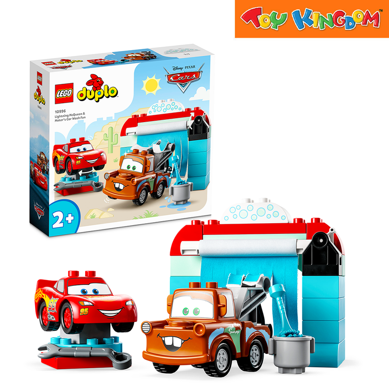Lego 10996 Duplo Lightning McQueen & Mater's Car Wash Fun 29 pcs Building Blocks