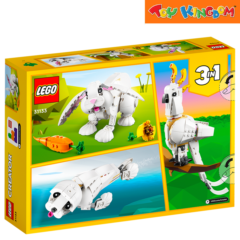 Lego 31133 Creator 3-in-1 White Rabbit 258 pcs Building Blocks