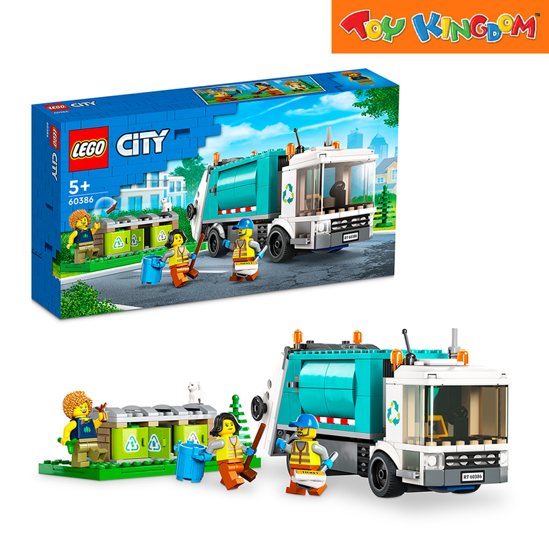 Lego 60386 City Recycling Truck 261 pcs Building Blocks