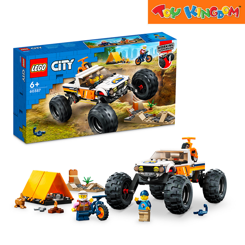 Lego 60387 City 4x4 Off-Roader Adventures 252 pcs Building Blocks