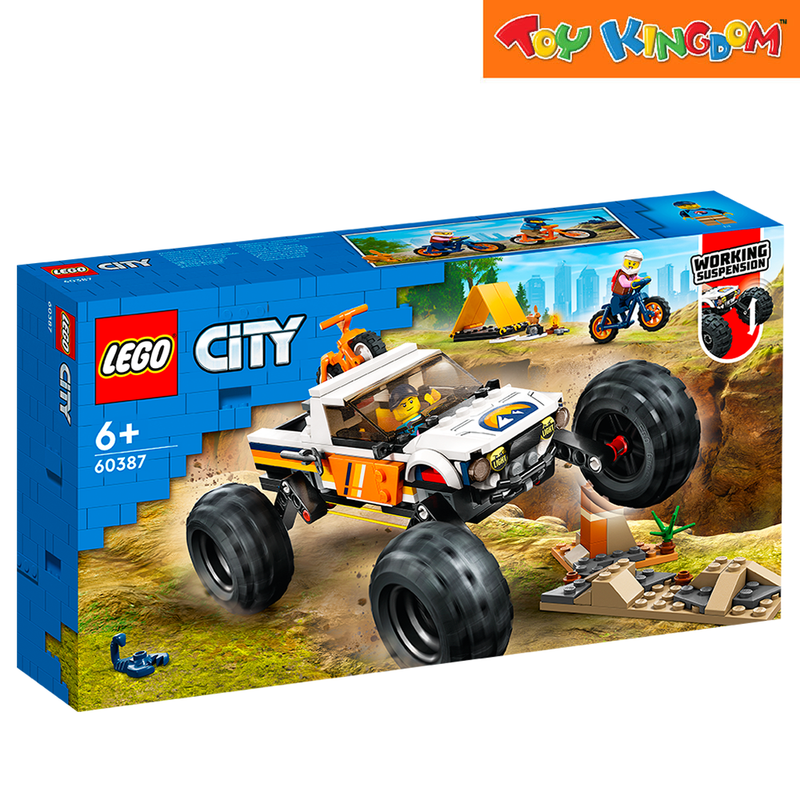 Lego 60387 City 4x4 Off-Roader Adventures 252 pcs Building Blocks