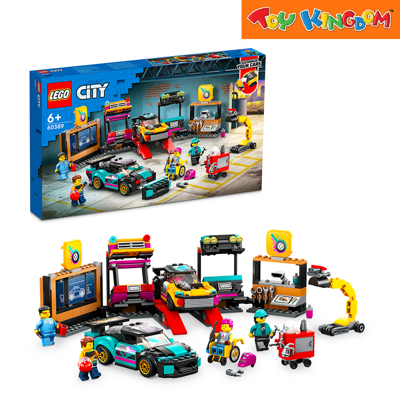 Lego 60389 City Custom Car Garage 507 pcs Building Blocks