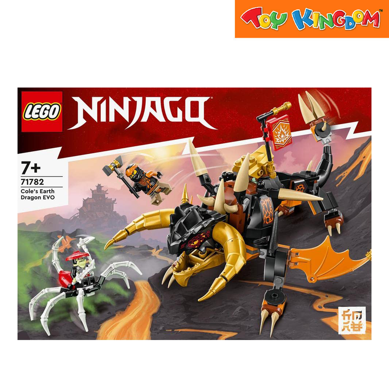 Lego 71782 Ninjago Cole’s Earth Dragon EVO 285 pcs Building Blocks