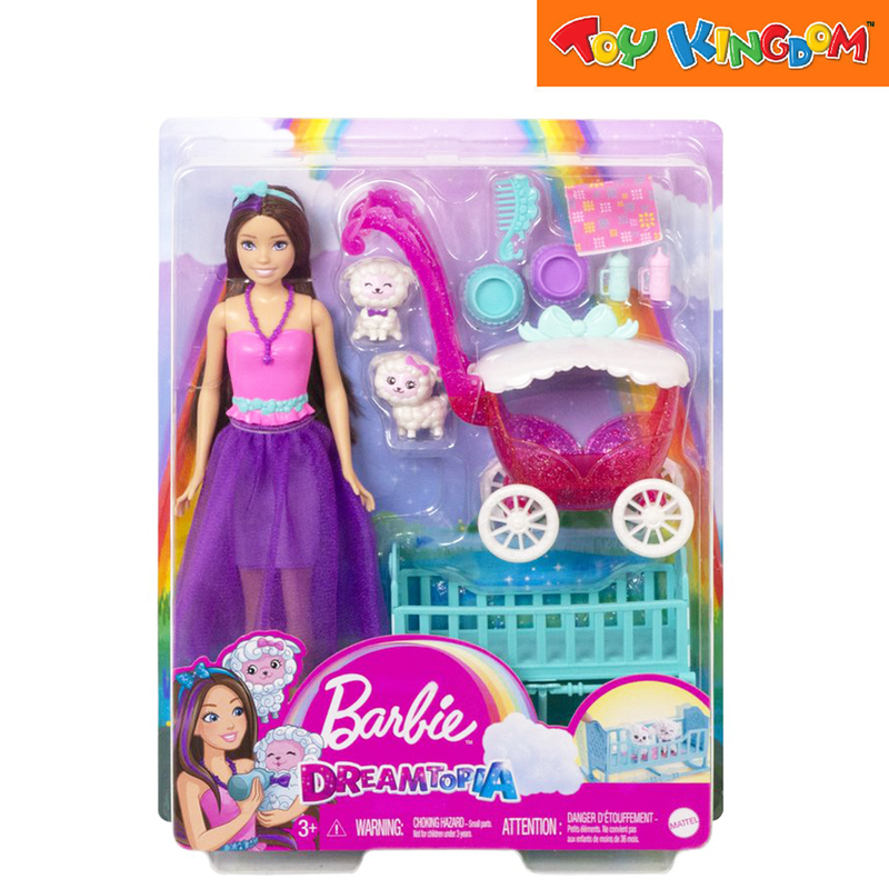 Barbie Dreamtopia Fairytale Skipper Nurturing Playset with Doll