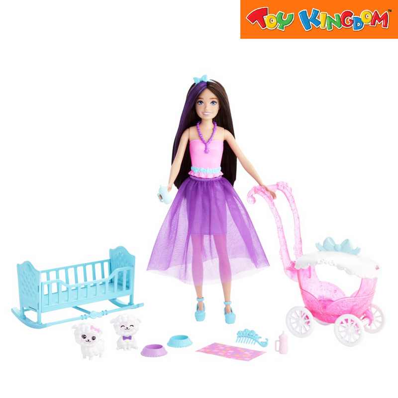 Barbie Dreamtopia Fairytale Skipper Nurturing Playset with Doll