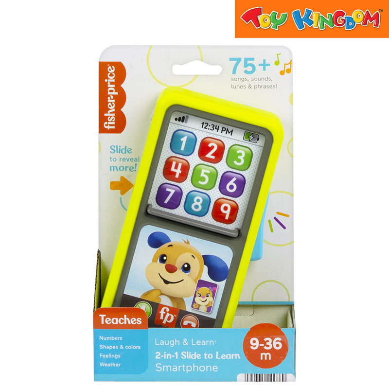 Fisher Price Laugh Learn Press Slide Smartphone Playset