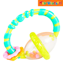 Kids II Bright Starts Grab & Spin Rattle and Teether Toy