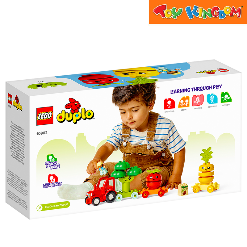 Lego 10982 Duplo Fruit and Vegetable Tractor 19 pcs Building Blocks