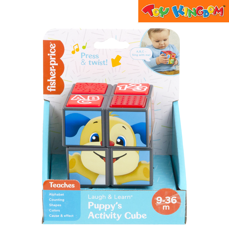Fisher Price Laugh & Learn Puppy'S Activity Cube Playset