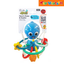 Kids II Baby Einstein Ocean Explorers Opus’s Shake & Soothe Teether & Rattle Toy