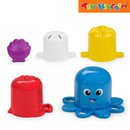 Kids II Baby Einstein Ocean Explorers Opus’s Stack & Stream Sensory Stacking Cups Playset