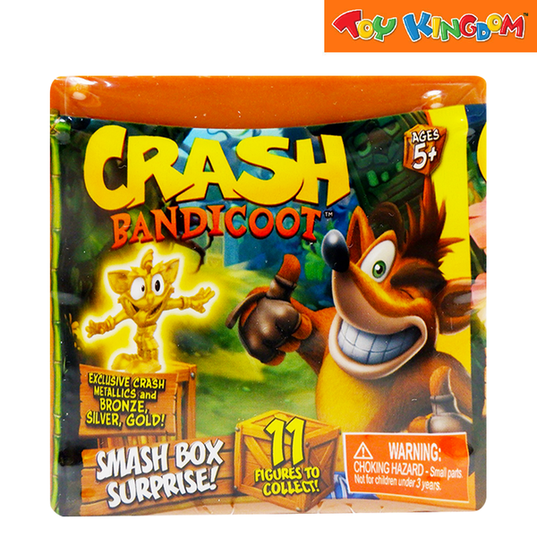 CRASH BANDICOOT 2.5-INCH ACTION FIGURE SMASH BOX SURPRISE - The Toy Book
